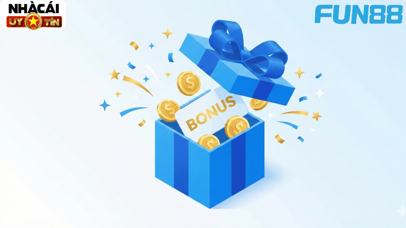  Fun88 nổi tiếng với các gói thưởng chào mừng hào phóng và quà tặng Freebet cho thành viên mới.