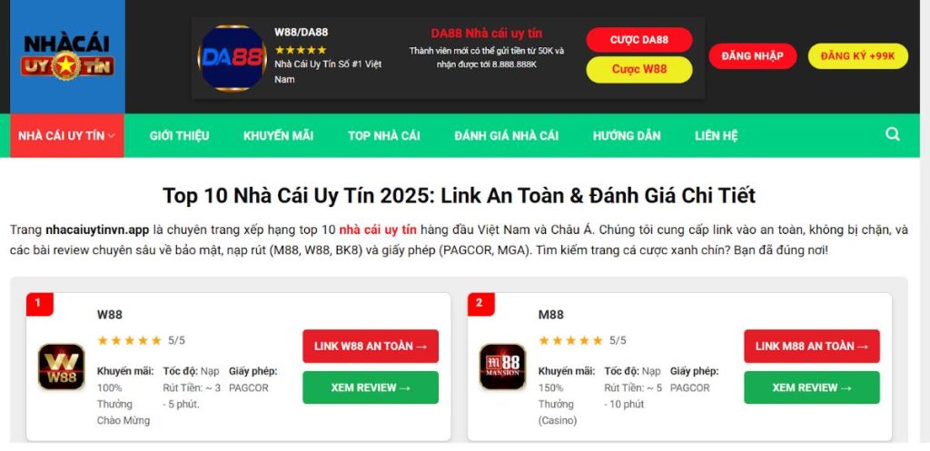 Lợi ích nhận được khi truy cập Nhacaiuytinvn.app
